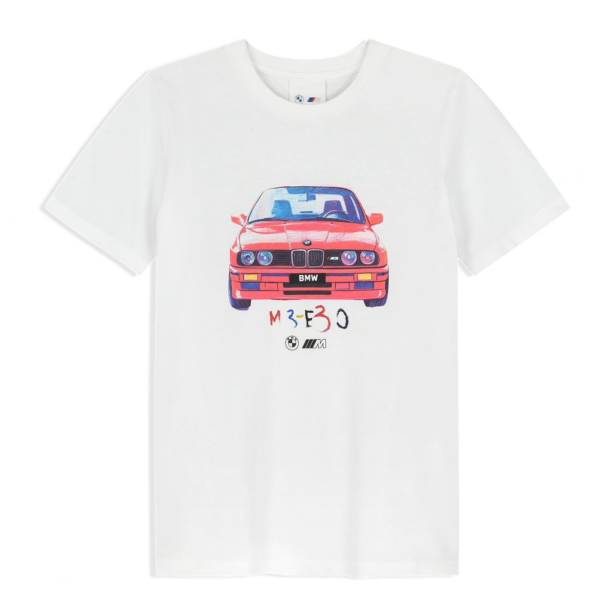 BMW E30手繪童T恤